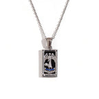 Collier avec Pendentif Tarot