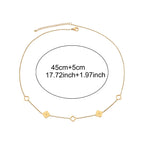 Náhrdelník s přívěskem čtyřlístku