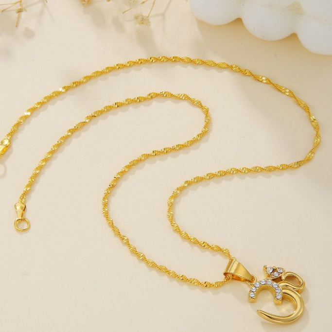 Buddhistický náhrdelník Om Or