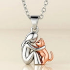 Naszyjnik Miłości Câlin Kot i Mistrz 