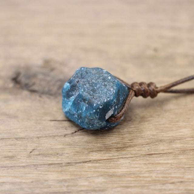 Naszyjnik Reiki uzdrawiający z naturalnego kamienia 