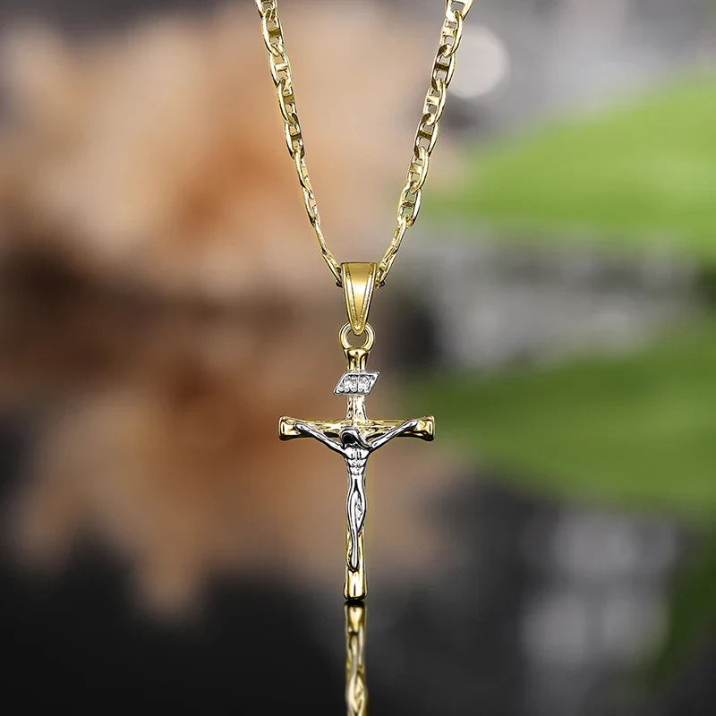 Collier et Pendentif Chrétien Jésus 3