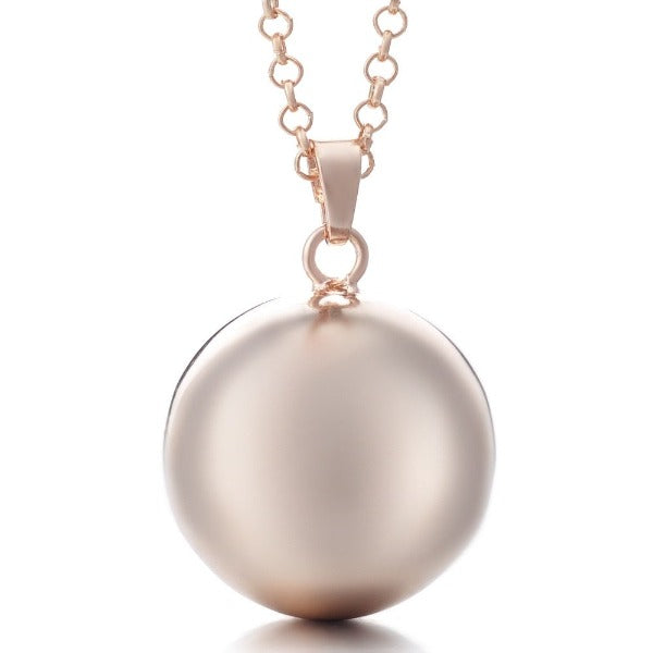 Collier Femme Enceinte Bola de Grossesse avec Pendentif Coloré