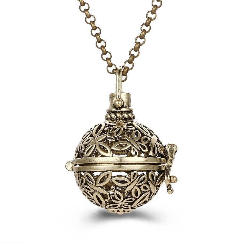Collier Femme Enceinte Bola de Grossesse avec Pendentif  Creux