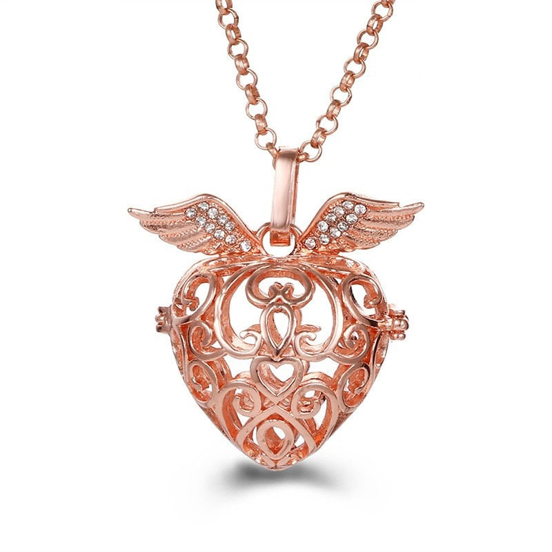 Collier Femme Enceinte Bola de Grossesse avec Pendentif  Creux