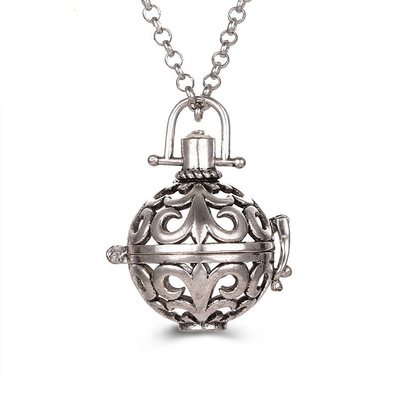 Collier Femme Enceinte Bola de Grossesse avec Pendentif  Creux