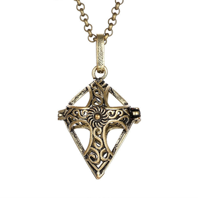 Collier Femme Enceinte Bola de Grossesse avec Pendentif  Creux