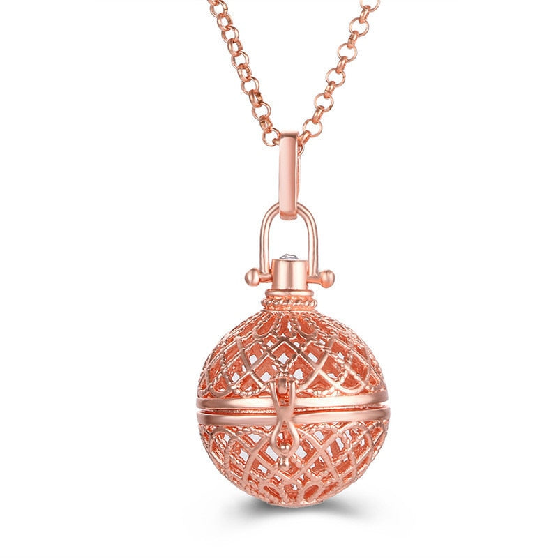 Collier Femme Enceinte Bola de Grossesse avec Pendentif  Creux