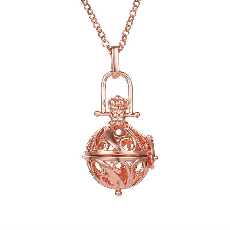 Collier Femme Enceinte Bola de Grossesse avec Pendentif  Creux