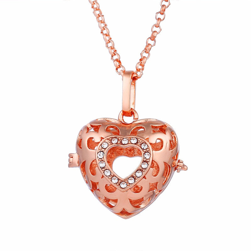 Collier Femme Enceinte Bola de Grossesse avec Pendentif  Creux