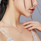 uendelig halskæde sølv