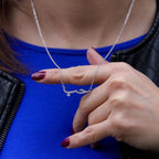 Islamisk halskæde til kvinder muslimsk arabisk sølv