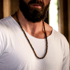 Tigerøye halskjede for menn