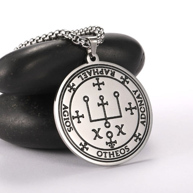 Halskæde Vedhæng Ærkeengel sølv