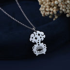 Halskjede Anheng Kjele Hekseri Wiccan sølv