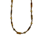 Halskjede med beskyttende tigerøyeanheng A