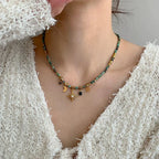 Boheme-stil stjernevedhæng halskæde