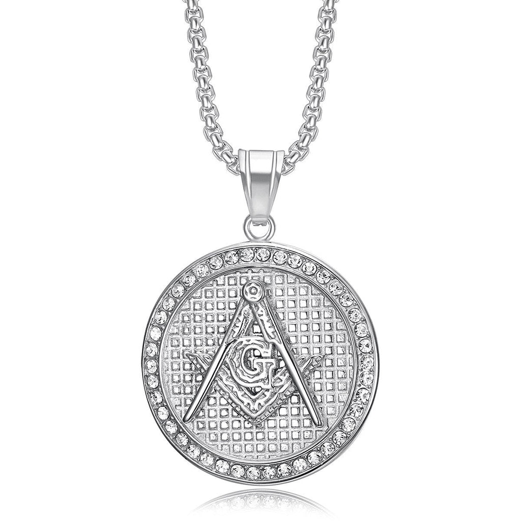 Přívěsek na řetízku Svobodné zednářství