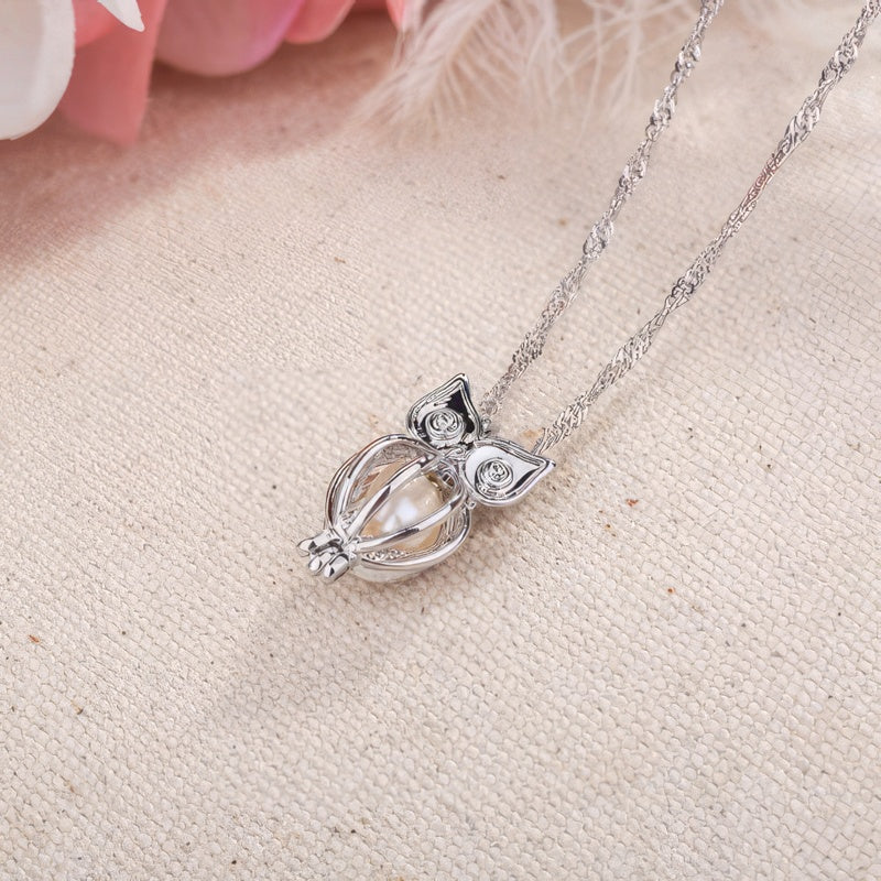 Naszyjnik z zawieszką sowy 