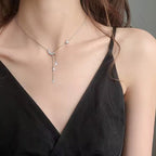 Náhrdelník s přívěskem Měsíc Hvězda Nebeská tělesa pro ženy