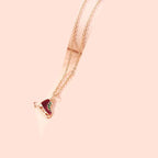 Juleskøjte vedhæng halskæde