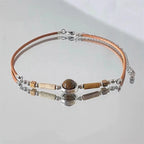 Choker Halskæde med Tigerøje Vedhæng