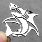 Halskjede med haifigur for menn