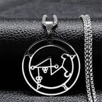 Halskæde Vedhæng Sigil af Demon marax