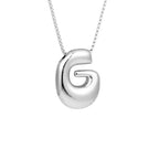 Halskjede for dame med initialanheng – bokstav 