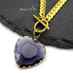 Choker med hjertevedhæng 8