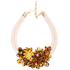 Etnisk Choker Halskæde med Smuk Vedhæng