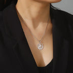 Halskæde Ørnehoved Vedhæng Sølv