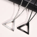 Viking halskæde keltisk runesmykke til mænd og kvinder nordisk sort