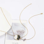 Náhrdelníky pro páry Roztomilé kočičí přívěsky zlaté