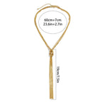 Lang halskæde til udskæring 