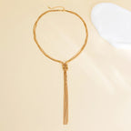 Lang halskæde til udskæring 