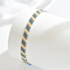Set med 3 brasilianska armband med fin traditionell flätning