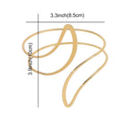 Elegantní ozdoba na horní paži - náramek na paži a řetízek na biceps pro ženy