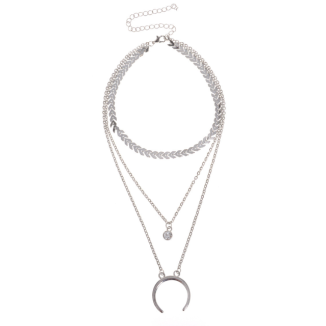 Pendentif Bohême Chic argent