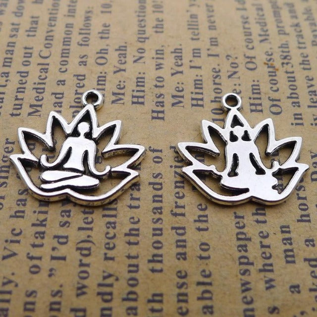 Sølv Buddha Vedhæng